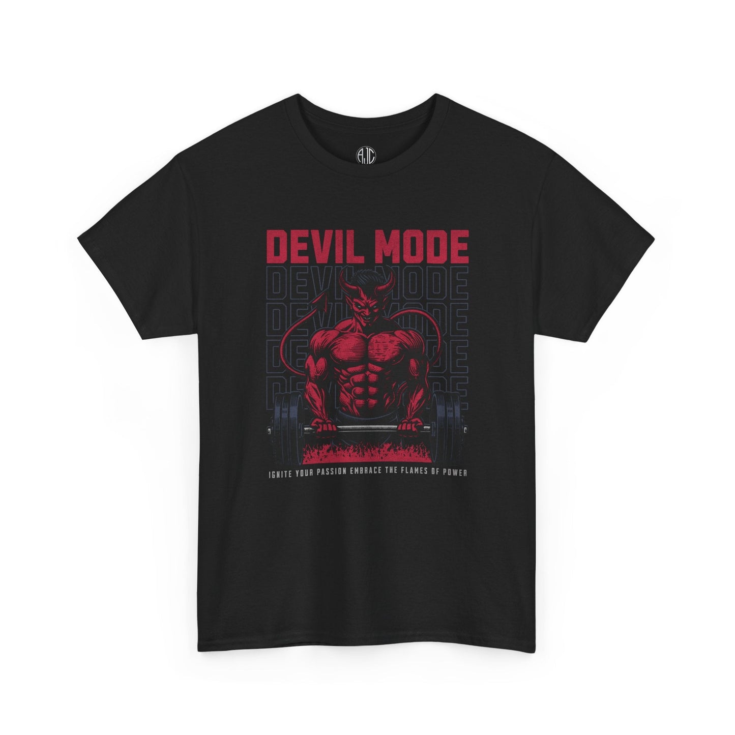 Devil Mode Premium Gym Workout Tee - Asphalt Jungle Co