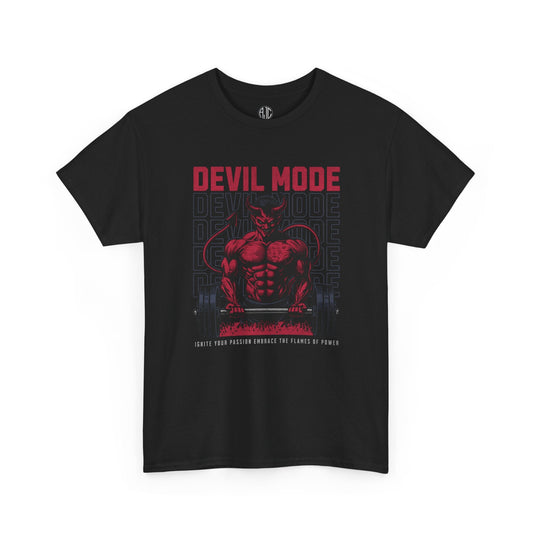 Devil Mode Premium Gym Workout Tee - Asphalt Jungle Co