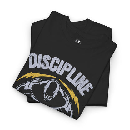 Discipline Premium Gym Workout Tee - Asphalt Jungle Co
