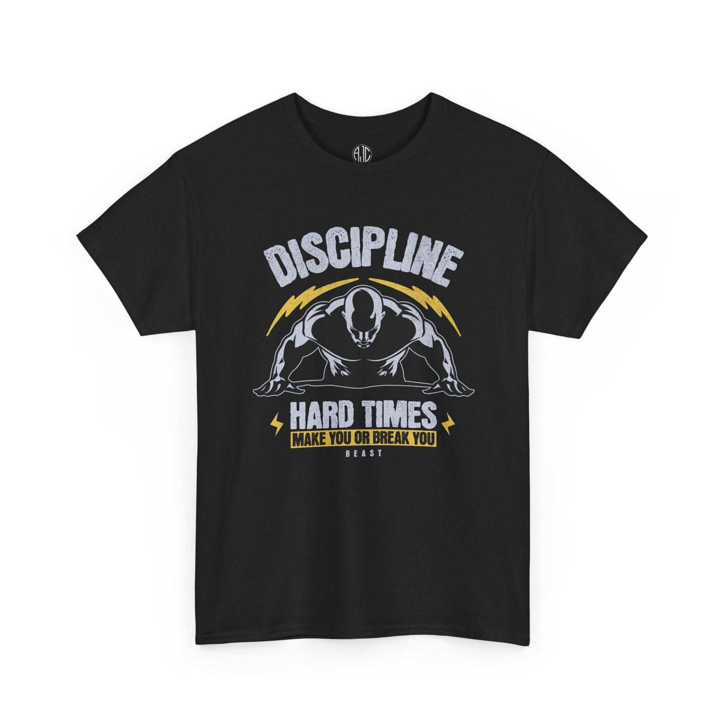 Discipline Premium Gym Workout Tee - Asphalt Jungle Co