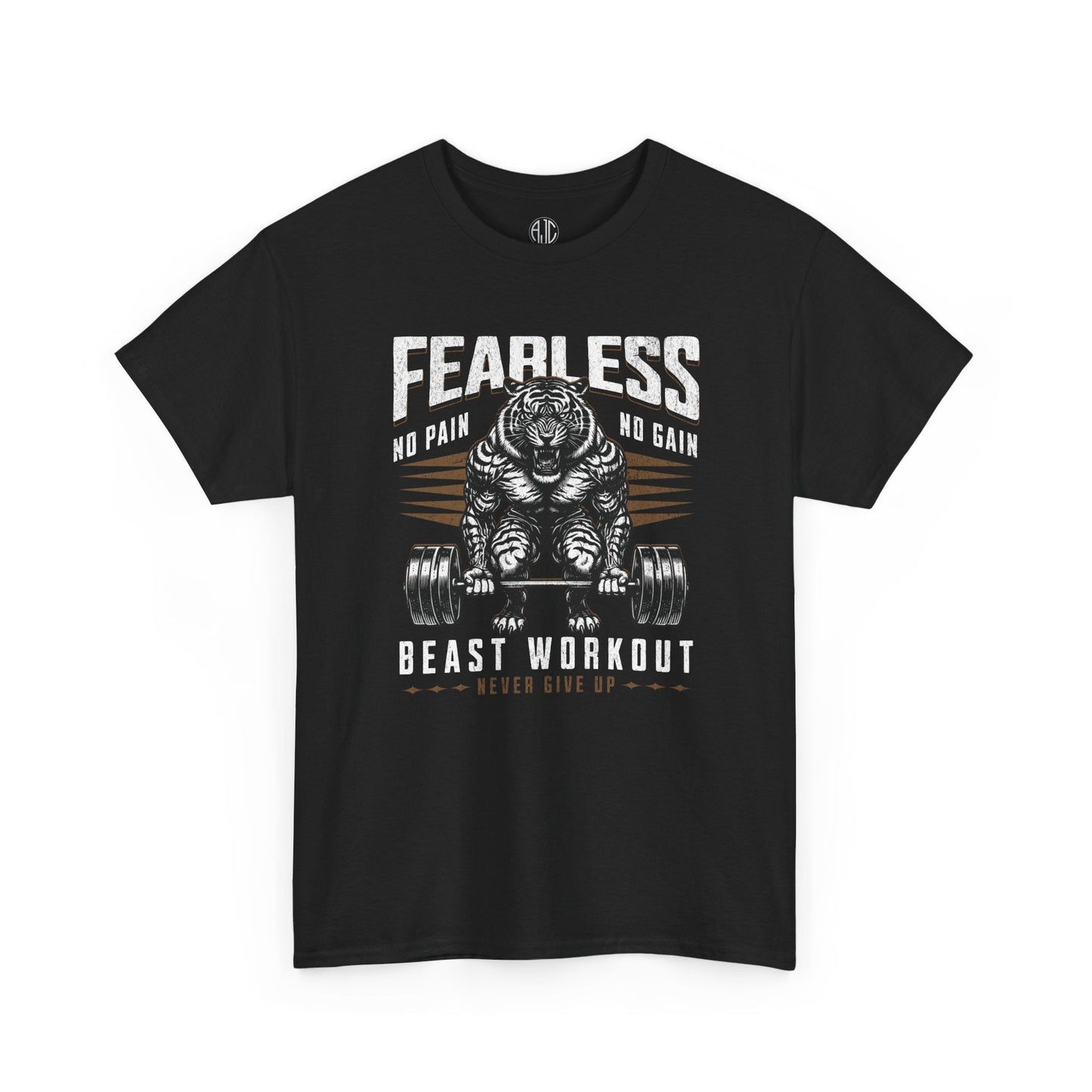 Fearless Beast Premium Gym Workout Tee - Asphalt Jungle Co