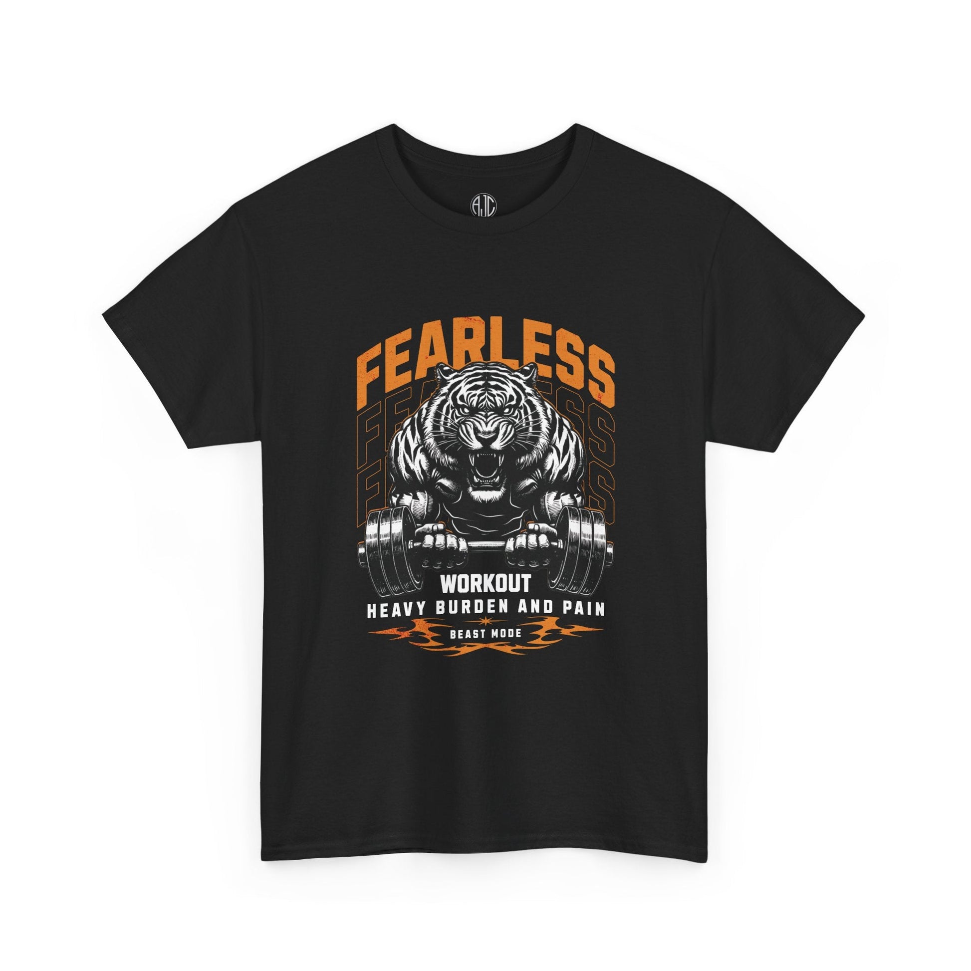 Fearless Premium Gym Workout Tee - Asphalt Jungle Co