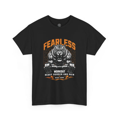 Fearless Premium Gym Workout Tee - Asphalt Jungle Co