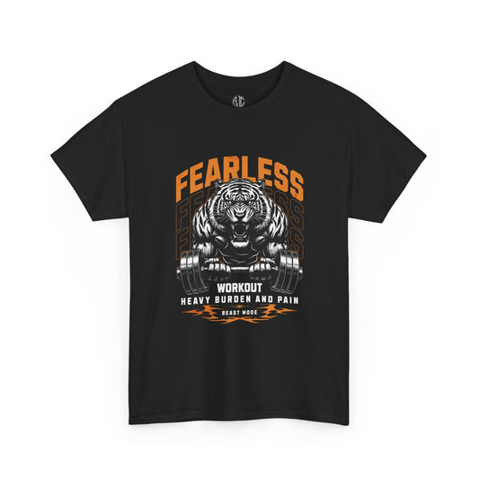 Fearless Premium Gym Workout Tee - Asphalt Jungle Co