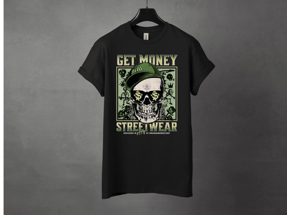 Get Money Premium Streetwear Tee - Asphalt Jungle Co
