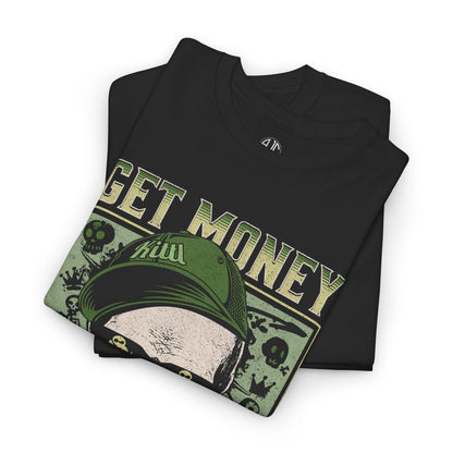 Get Money Premium Streetwear Tee - Asphalt Jungle Co