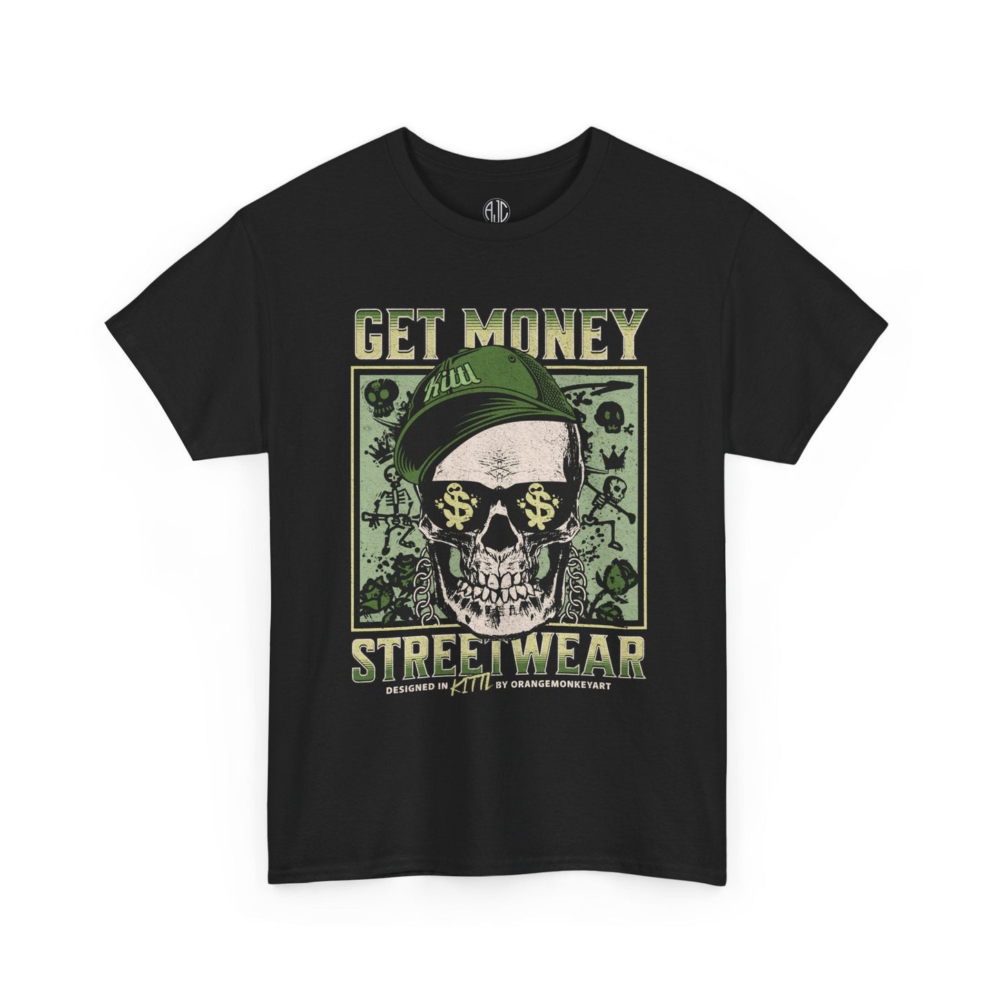 Get Money Premium Streetwear Tee - Asphalt Jungle Co