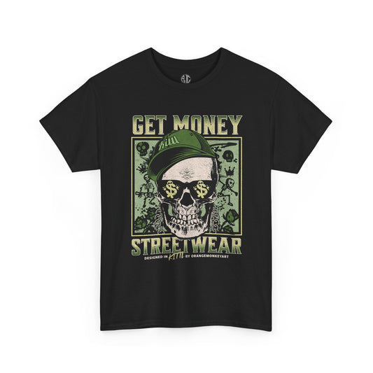 Get Money Premium Streetwear Tee - Asphalt Jungle Co