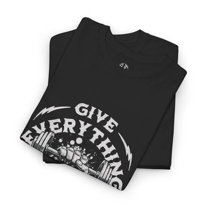 Give Everything Premium Gym Workout Tee - Asphalt Jungle Co