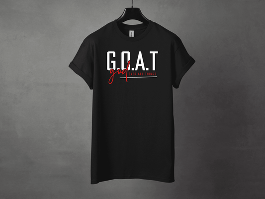 God Over All Things Premium Tee - Asphalt Jungle Co