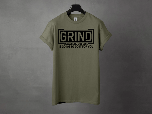 GRINDING ALL MY LIFE PREMIUM TEE - Asphalt Jungle Co
