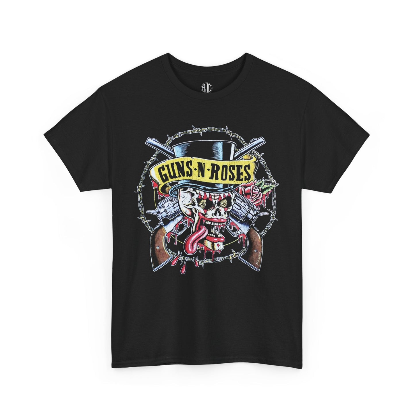 Guns N Roses 7 Premium Rock Tee - Asphalt Jungle Co