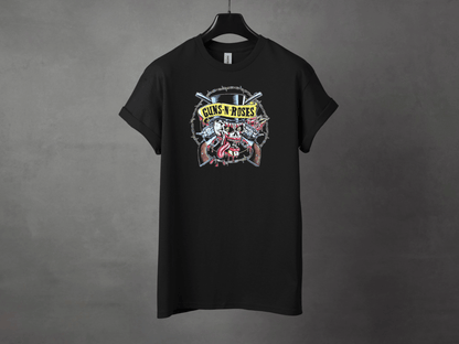 Guns N Roses 7 Premium Rock Tee - Asphalt Jungle Co
