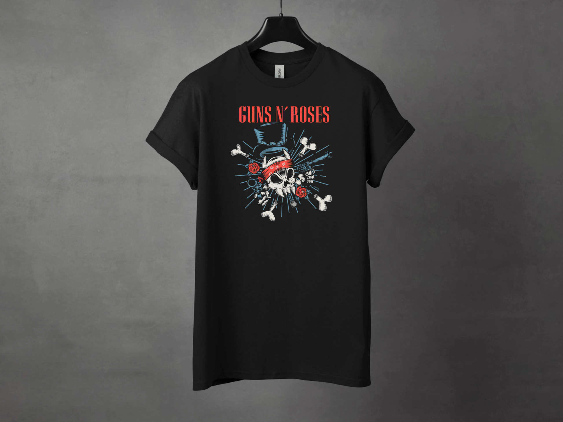 Guns N Roses 8 Premium Rock Tee - Asphalt Jungle Co