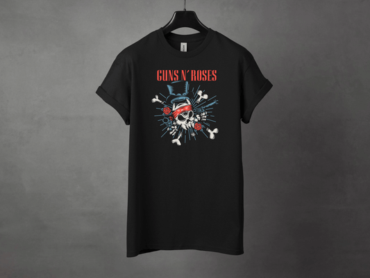 Guns N Roses 8 Premium Rock Tee - Asphalt Jungle Co