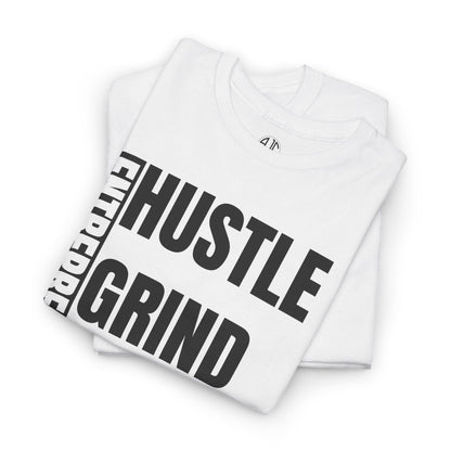 HUSTLE GRIND EXECUTE PREMIUM TEE - Asphalt Jungle Co