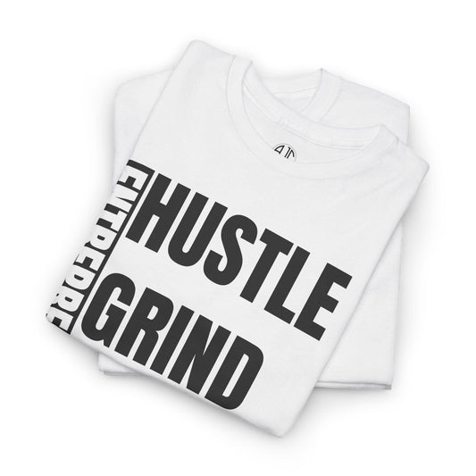 HUSTLE GRIND EXECUTE PREMIUM TEE - Asphalt Jungle Co
