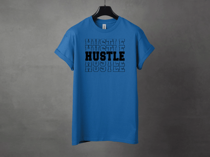 HUSTLE HARD PREMIUM TEE - Asphalt Jungle Co
