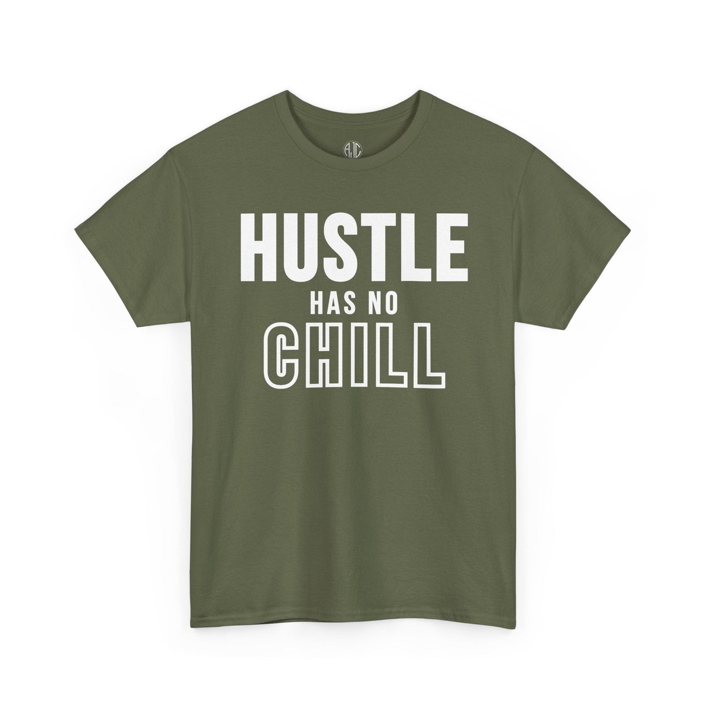 HUSTLE HAS NO CHILL PREMIUM TEE - Asphalt Jungle Co