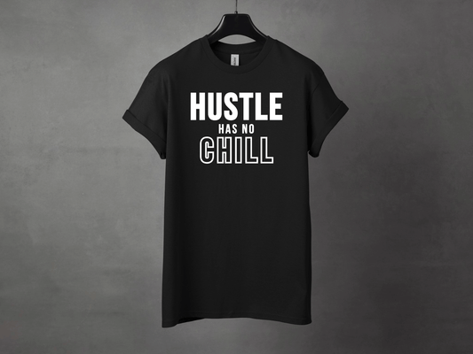 HUSTLE HAS NO CHILL PREMIUM TEE - Asphalt Jungle Co