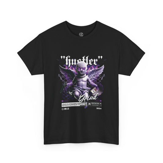 Hustler Grind Premium Streetwear Tee - Asphalt Jungle Co