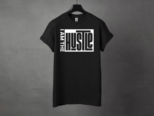 I AM THE HUSTLE PREMIUM TEE - Asphalt Jungle Co