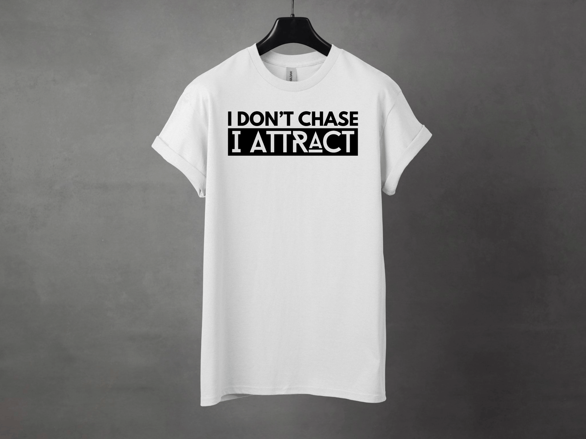 I DONT CHASE PREMIUM TEE - Asphalt Jungle Co