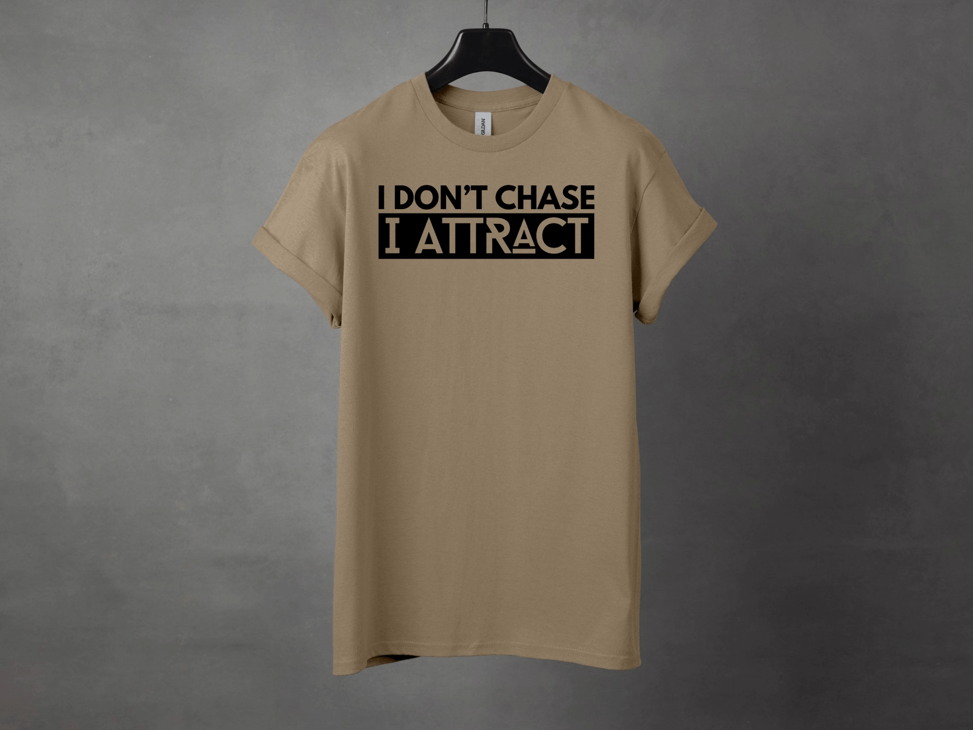 I DONT CHASE PREMIUM TEE - Asphalt Jungle Co
