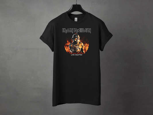 Iron Maiden The Book Of Souls Premium Metal Tee - Asphalt Jungle Co