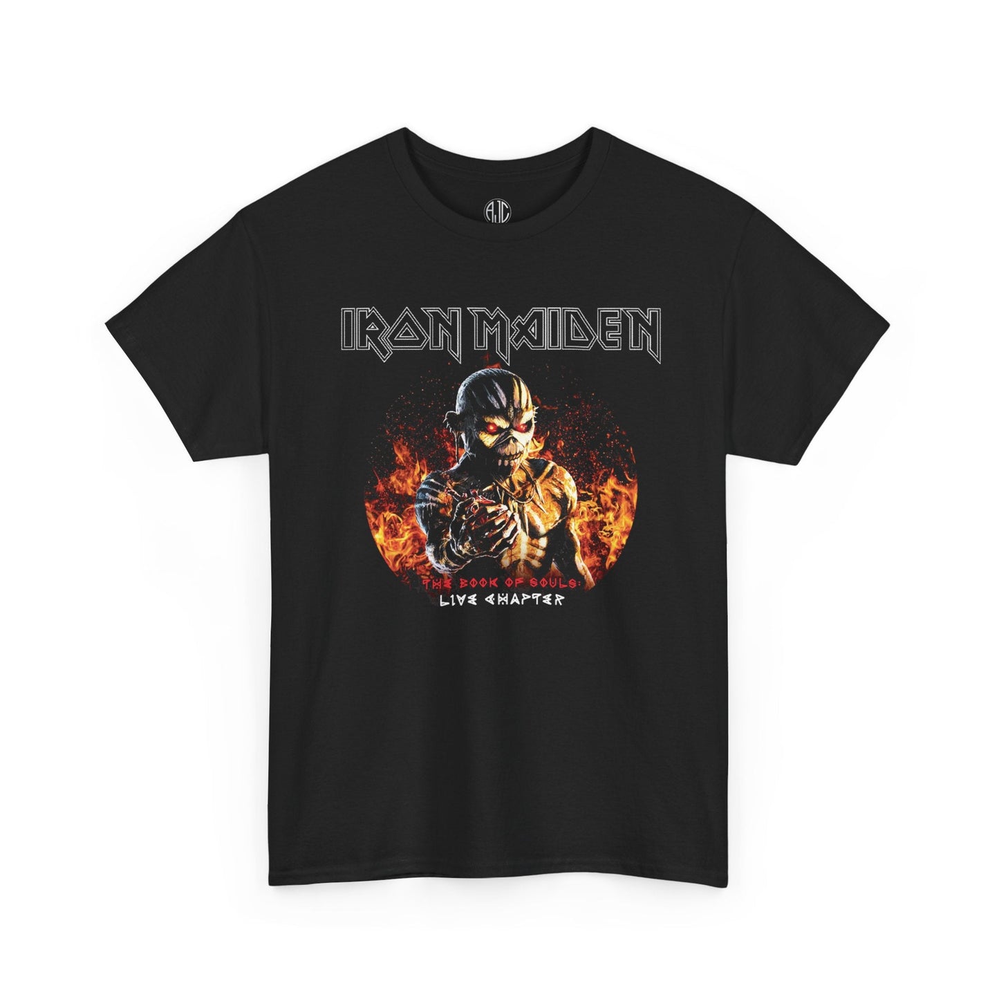 Iron Maiden The Book Of Souls Premium Metal Tee - Asphalt Jungle Co