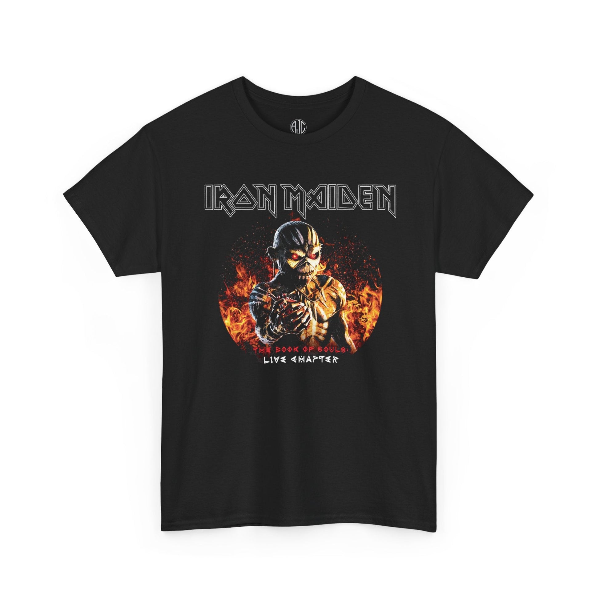 Iron Maiden The Book Of Souls Premium Metal Tee - Asphalt Jungle Co