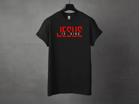 Jesus Is King 2 Premium Tee - Asphalt Jungle Co