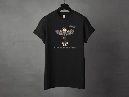 Judas Priest Angel Of Retribution Premium Metal Tee - Asphalt Jungle Co