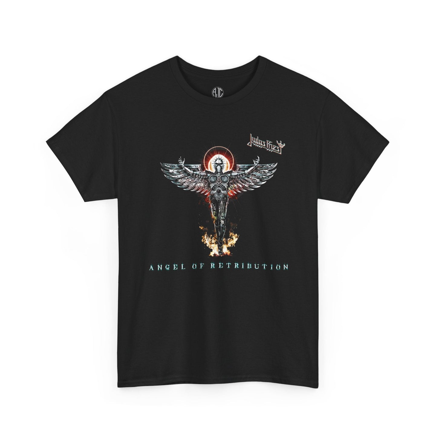 Judas Priest Angel Of Retribution Premium Metal Tee - Asphalt Jungle Co