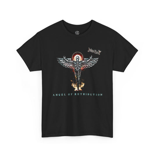 Judas Priest Angel Of Retribution Premium Metal Tee - Asphalt Jungle Co