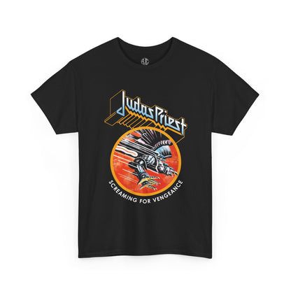Judas Priest Screaming For Vengeance Premium Metal Tee - Asphalt Jungle Co