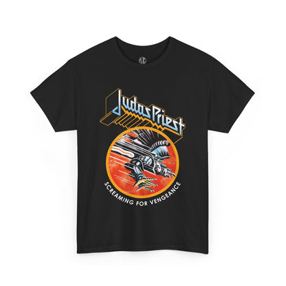 Judas Priest Screaming For Vengeance Premium Metal Tee - Asphalt Jungle Co