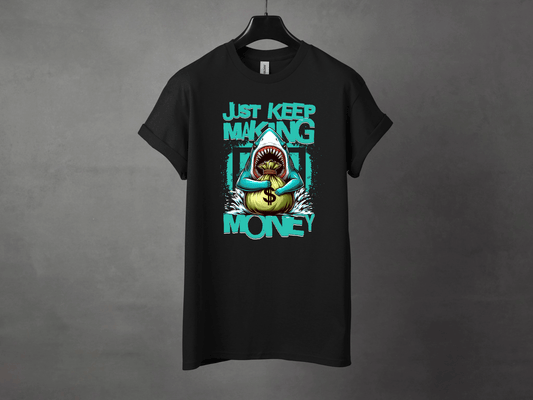 Keep Making Money Premium Streetwear Tee - Asphalt Jungle Co