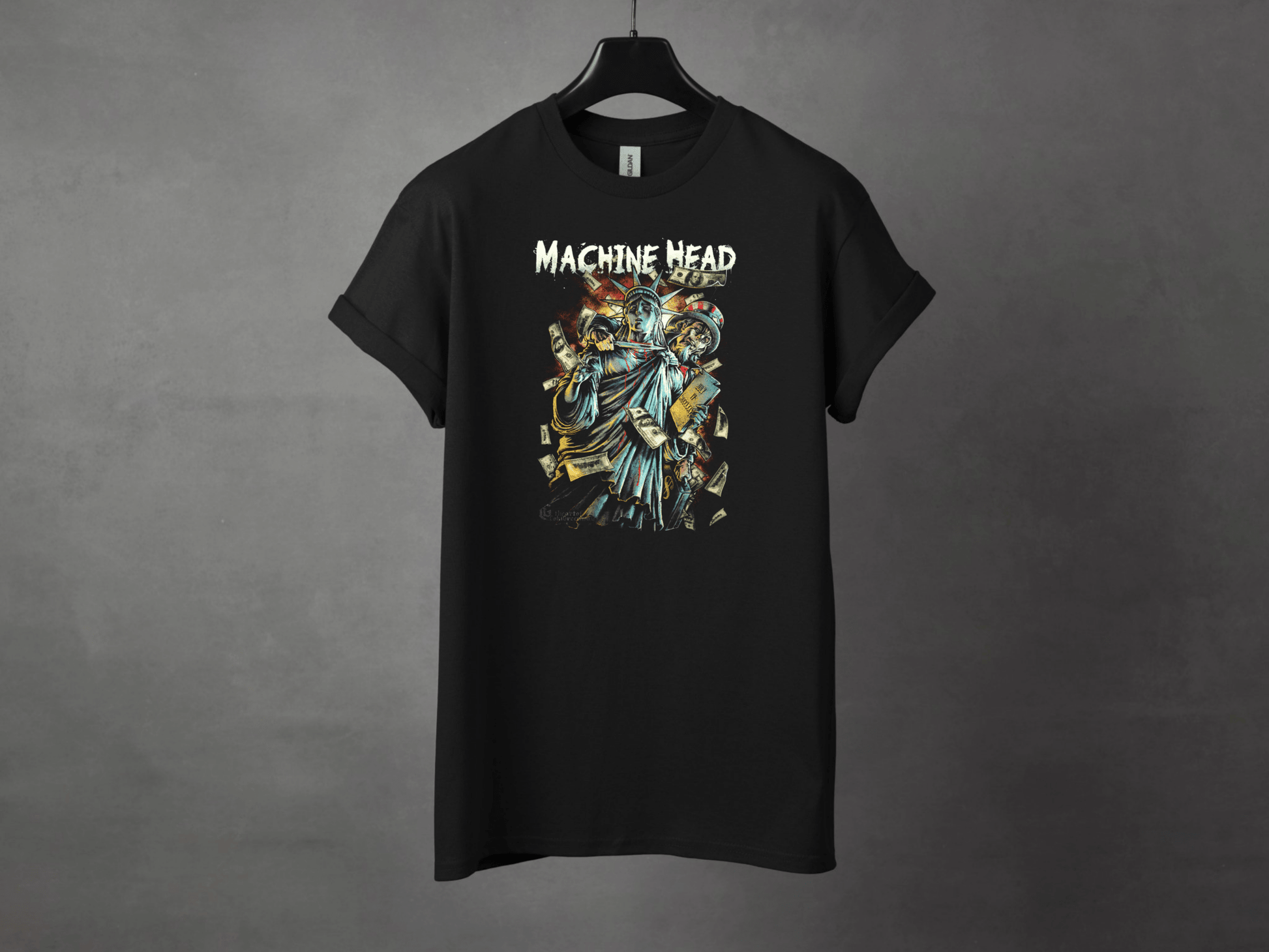 Machine Head 1 Premium Metal Tee - Asphalt Jungle Co