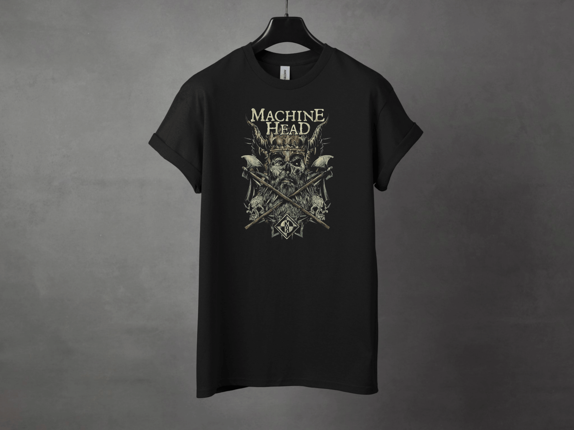 Machine Head 2 Premium Metal Tee - Asphalt Jungle Co