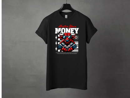 Master Your Money Premium Streetwear Tee - Asphalt Jungle Co