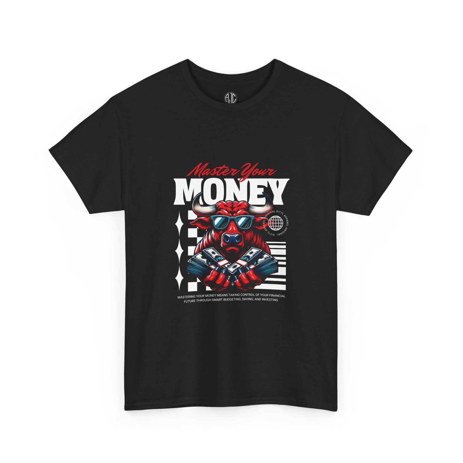 Master Your Money Premium Streetwear Tee - Asphalt Jungle Co