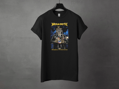 Megadeth Symphony Of Destruction Premium Metal Tee - Asphalt Jungle Co