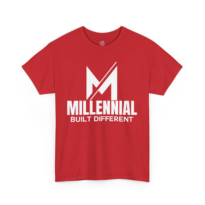 MILLENNIAL BUILT DIFFERENT PREMIUM TEE - Asphalt Jungle Co