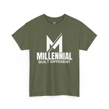 MILLENNIAL BUILT DIFFERENT PREMIUM TEE - Asphalt Jungle Co