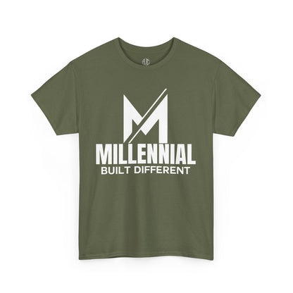 MILLENNIAL BUILT DIFFERENT PREMIUM TEE - Asphalt Jungle Co