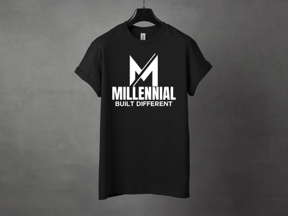 MILLENNIAL BUILT DIFFERENT PREMIUM TEE - Asphalt Jungle Co
