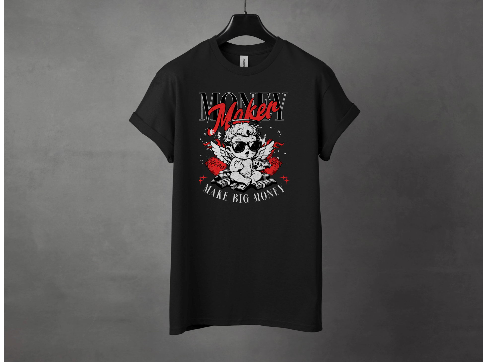 Money Maker Premium Streetwear Tee - Asphalt Jungle Co