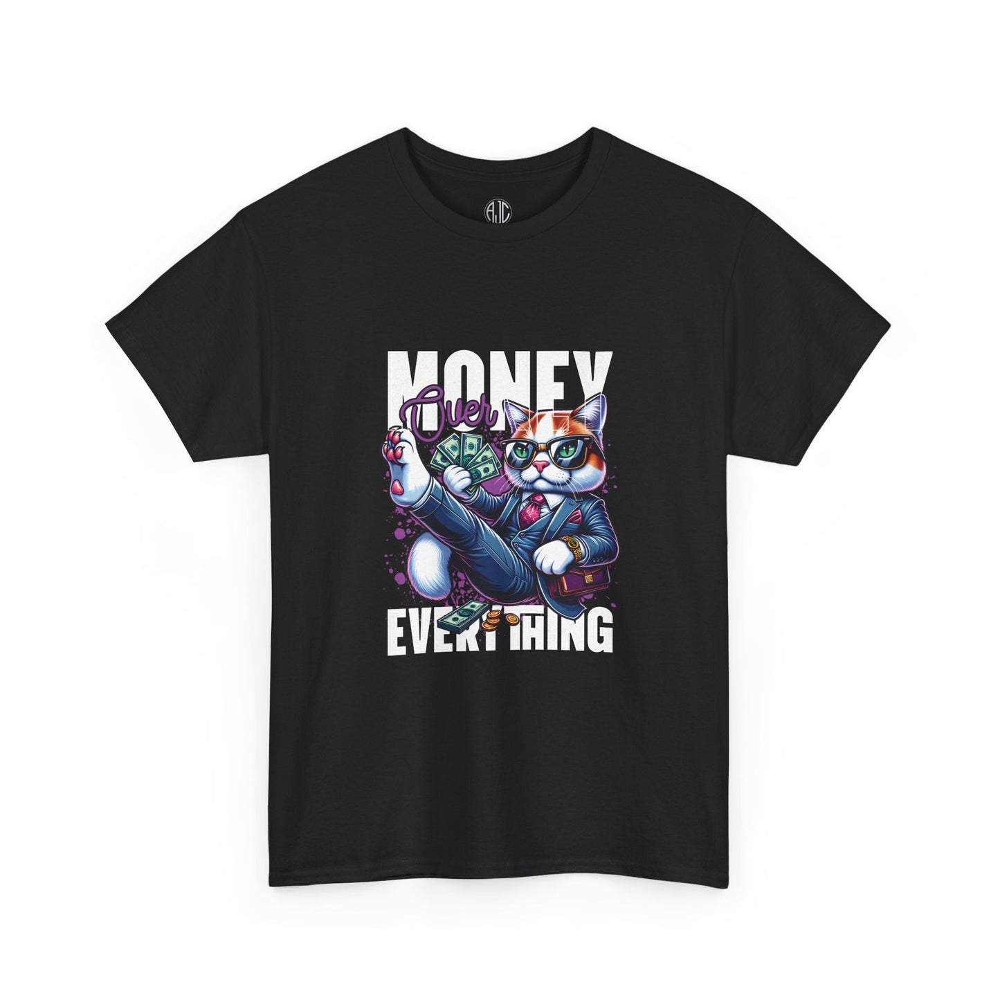Money Over Everything Premium Streetwear Tee - Asphalt Jungle Co
