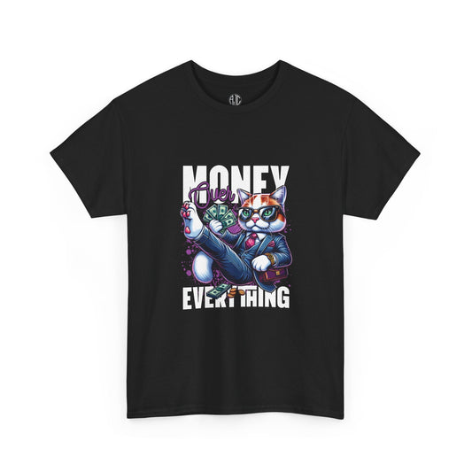 Money Over Everything Premium Streetwear Tee - Asphalt Jungle Co